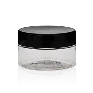 50ml Biodegradable Plastic PET Empty Packaging Jar Containers