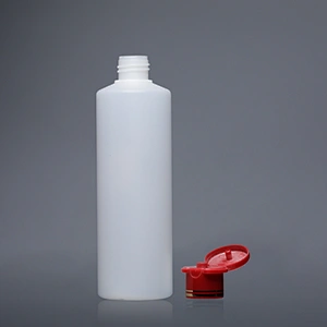 500ml Empty White Plastic PE Bottle with Disc Top