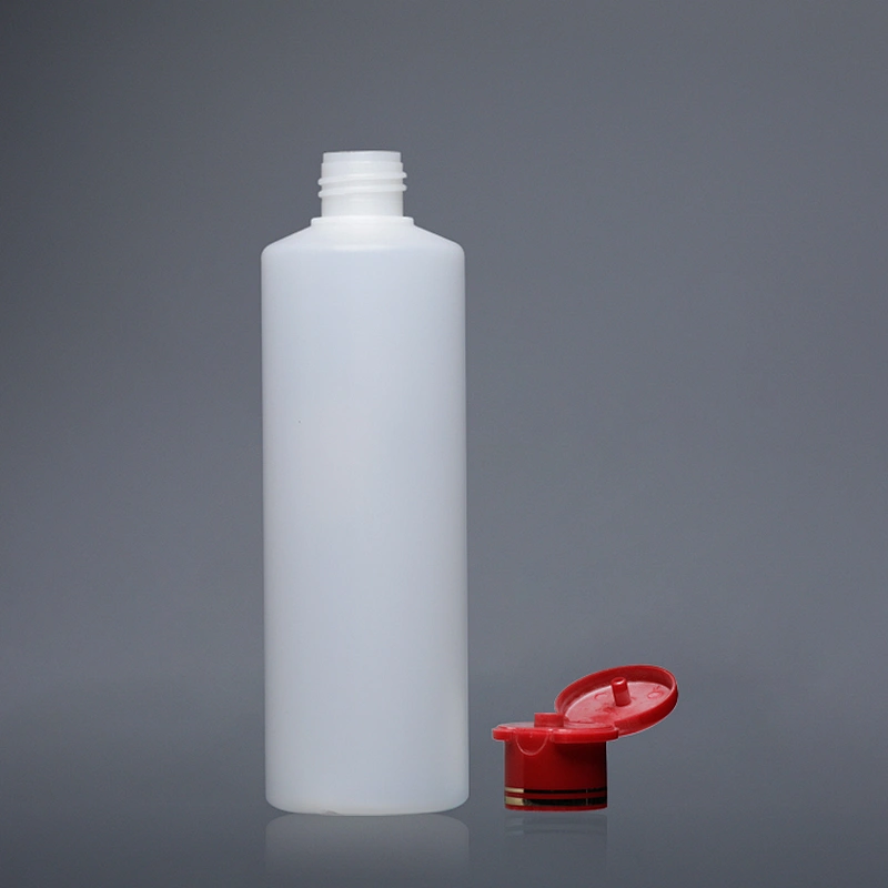 500ml Empty White Plastic PE Bottle with Disc Top