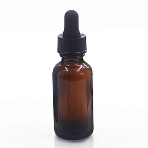 Boston Glass Bottles Massage Oil Glass Dropper Bottle 60ml Amber Body