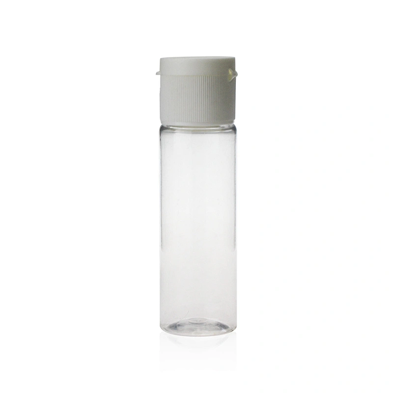 Clear 50ml Empty Plastic spray bottle  sanitizer bottle with flip top cap foam pump