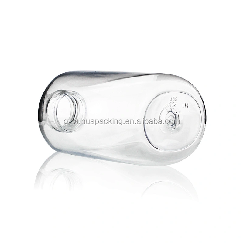250ml Empty pet plastic  bottle with pump/ sprayer/ flip top cap for Shampoo Soap Body Wash