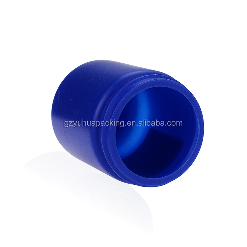 160ml PE blue color packaging cosmetic and food jar