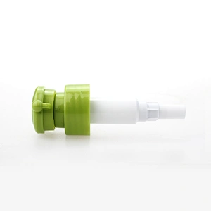 Hot selling 33/410 plastic skin care clean  lock lotion dispenser for bottle pump