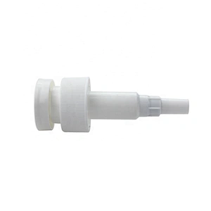 Accept custom order  no spill 32/410 pp plastic no metal lotion pump with  a lock lotion dispenser  pump