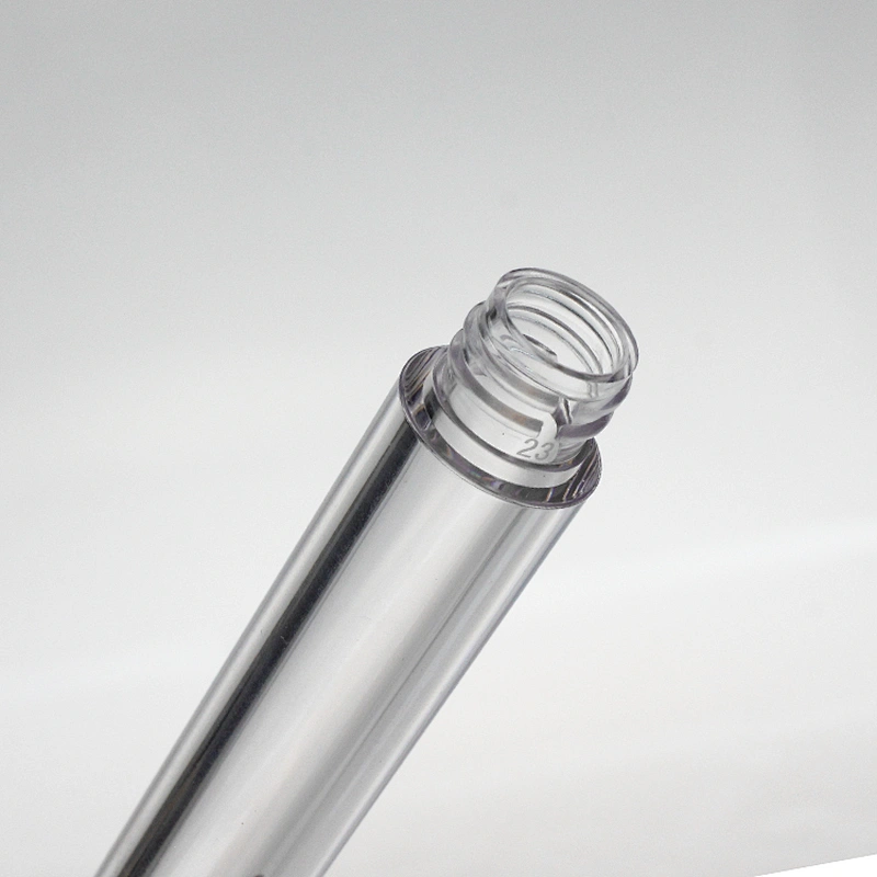 Luxury AS PETG Lip Gloss Tube Skincare Packaging Cosmetic Container with Wands