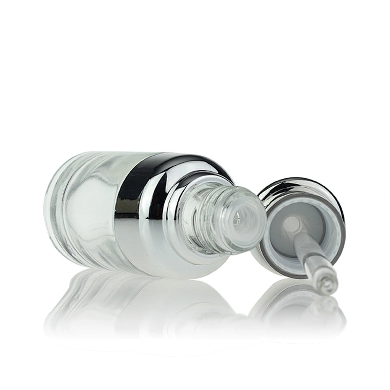 Hot Selling 35ml glass dropper bottles  empty  bottle Serum Essence Oil Bottles Container Manufacturers