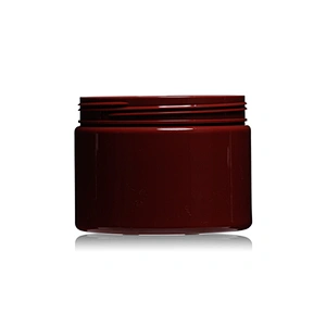 500ml Biodegradable Plastic PET Empty Packaging Jar Containers Skin Care Cream Round Bottle