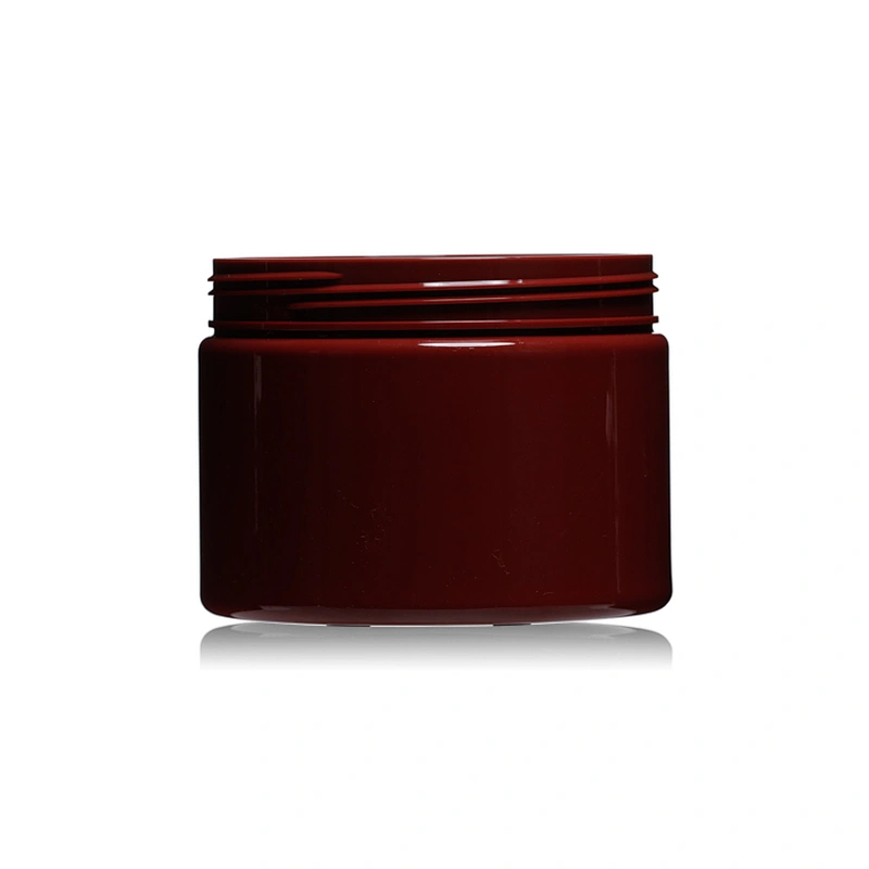 500ml Biodegradable Plastic PET Empty Packaging Jar Containers Skin Care Cream Round Bottle