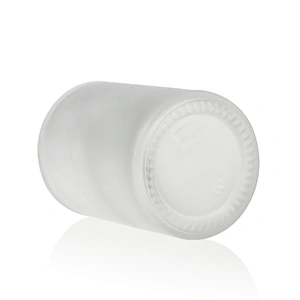 frosted Foundation Glass Bottle 30ml Cosmetic Makeup packaging Foundation Bottle with Plastic Cap Pump