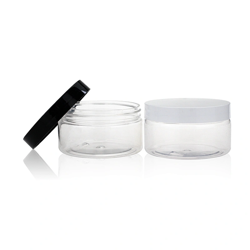 Environmentally friendly 240ml  Plastic PET Empty Packaging Jar Containers