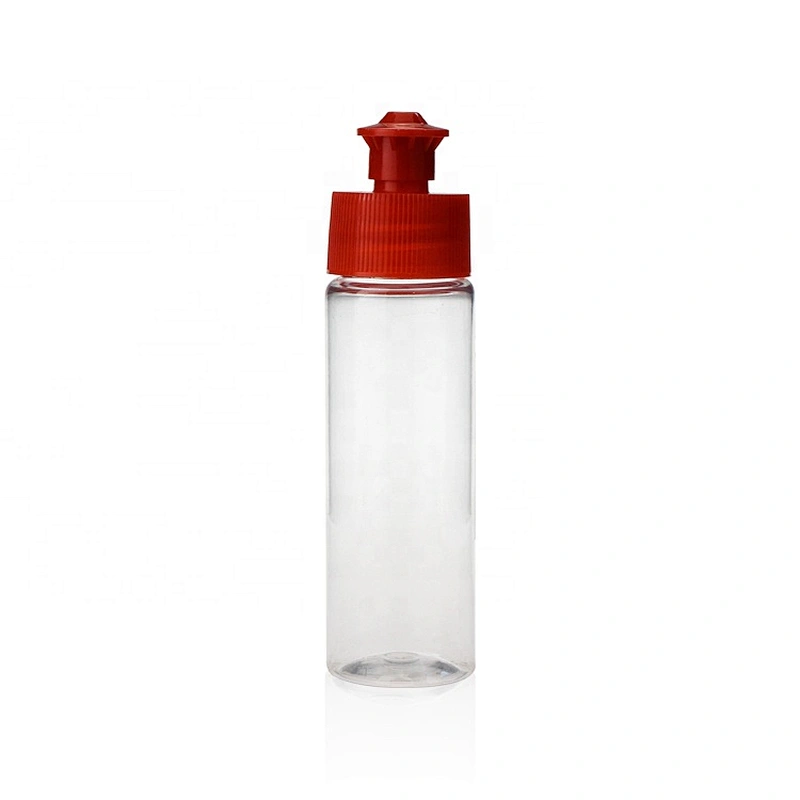 Clear 50ml Empty Plastic spray bottle  sanitizer bottle with flip top cap foam pump