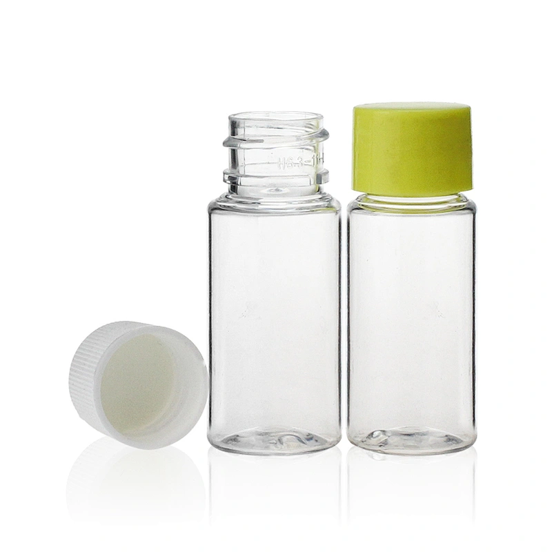 15ml Recycling Clear Empty Plastic PET  Bottle Packing
