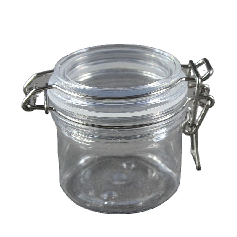Pyramid150ml  13oz airtight wire bail jar for skin care cream