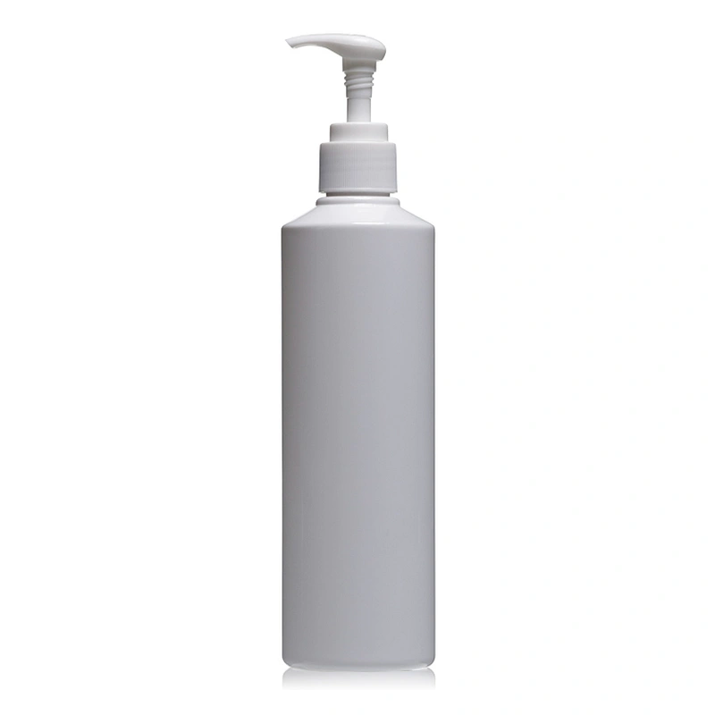300ml 10oz Biodegradable White Empty Plastic PET Lotion Bottle Packing