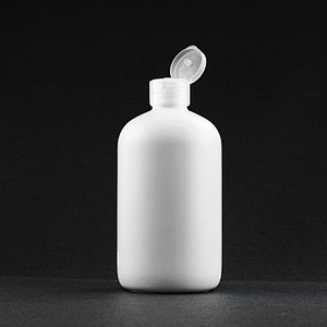 500ml White Empty pet plastic bottle with  pump  for wash free hand sanitizer
