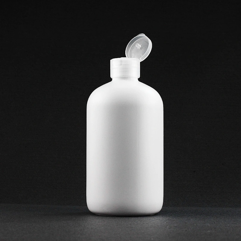 500ml White Empty pet plastic bottle with  pump  for wash free hand sanitizer