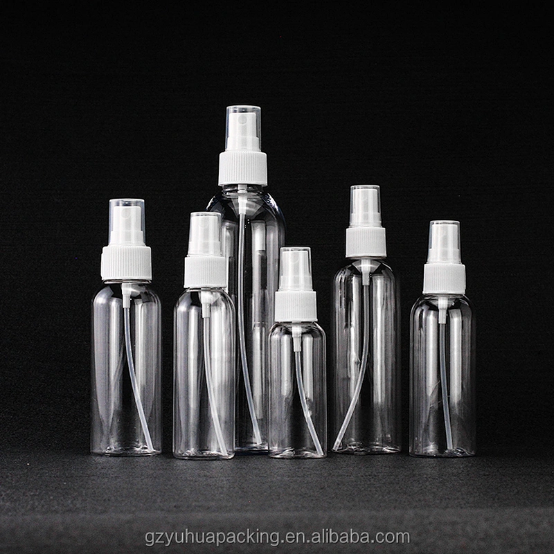 Plastic Bottle Suppliers 100ml 300ml 500ml Transparent Empty Plastic Sprayer Bottle Hand Sanitizer Bottle for disinfectant OEM