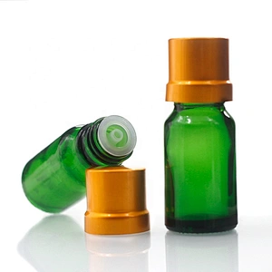 10ml Cosmetic Container green color Essential Oil Glass Dropper Bottle  Manufacturers hot sale