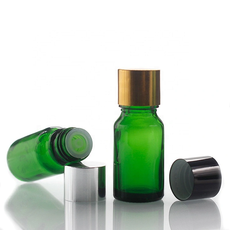 10ml Cosmetic Container green color Essential Oil Glass Dropper Bottle  Manufacturers hot sale