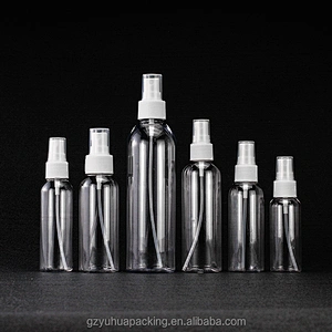 Plastic Bottle Suppliers 100ml 300ml 500ml Transparent Empty Plastic Sprayer Bottle Hand Sanitizer Bottle for disinfectant OEM