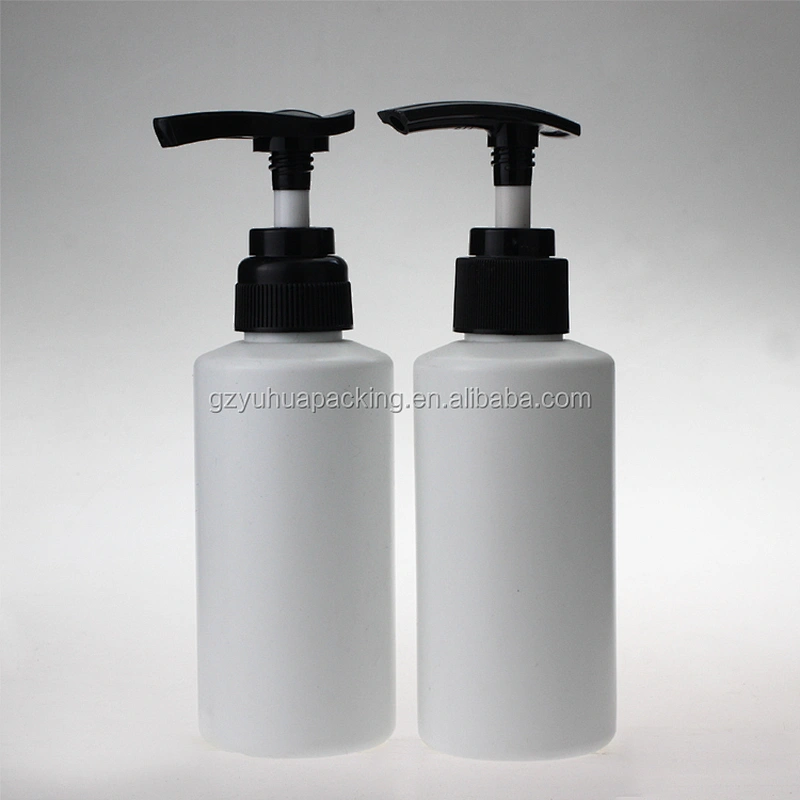 150ml  Plastic PE Bottle Packaging Lotion Pump Shampoo Bottle