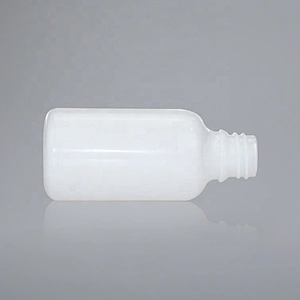 Factory wholesale High quality cosmetic white porcelain dropper bottle 30 ml glass eye dropper bottle
