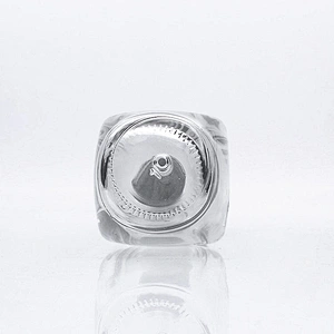 Superior Quality round shape 45ml Massage serum  Essential Oil Clear Glass Dropper Cosmetic Bottles
