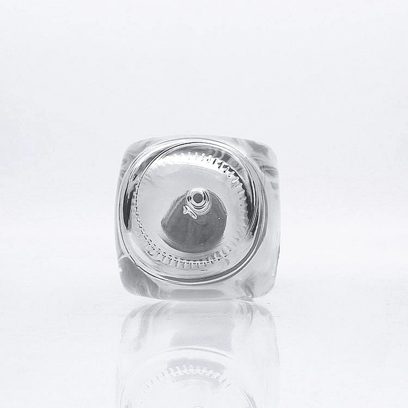 Superior Quality round shape 45ml Massage serum  Essential Oil Clear Glass Dropper Cosmetic Bottles