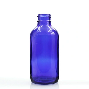 Boston Glass Bottles Massage Oil Glass Dropper Bottle 240ml Blue Body