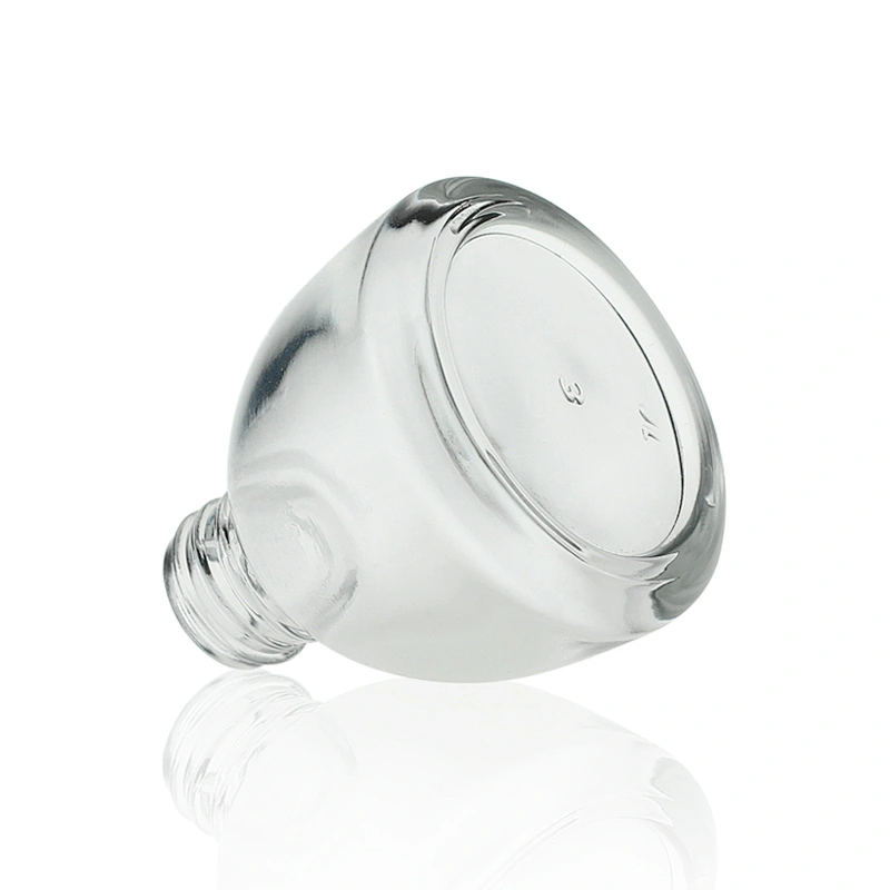 Hot Selling and Wholesale Price  Unique Shape Skin Care Serum Oil Use 15ml Clear Glass Dropper Bottle In Stock