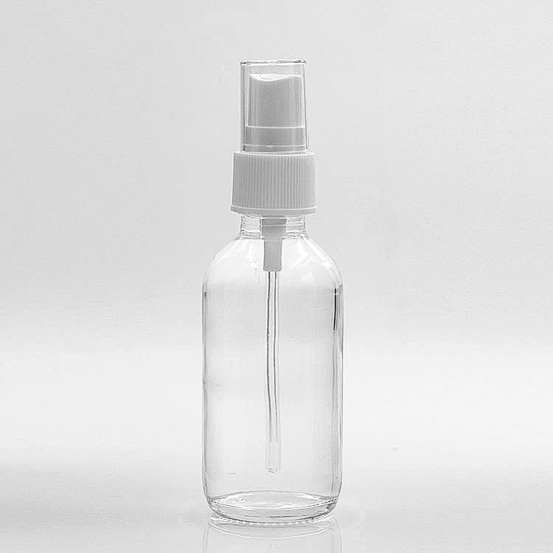 Boston Glass Bottles Massage Oil Glass Dropper Bottle 60ml Clear Body