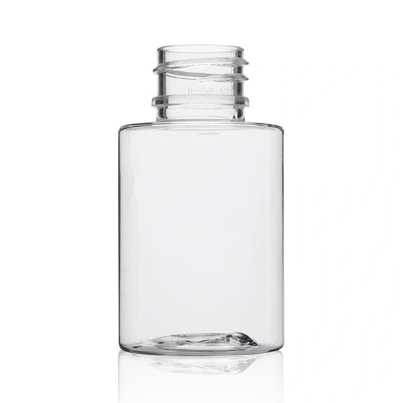 Customized 30ml 50ml 60ml clear plastic PET bottle sanitizer bottles small empty hand sanitizer bottle for sale factory china