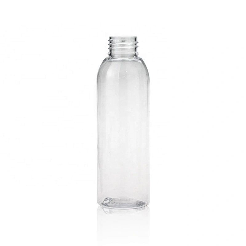 Factory wholesale130ml empty pet plastic  bottle with pump/ sprayer/ flip top cap