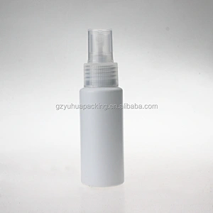 60ml  Empty PE bottle with  Flip Top Cap Sprayer Bottle Packaging
