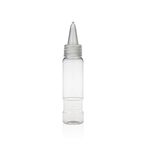New Shape 40ml Empty pet plastic bottle hand sanitizer bottle transparent pump bottle