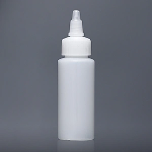 60ml 2oz Biodegradable White Empty Plastic PE Bottle Container