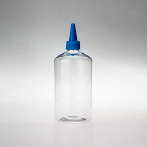 500ml Empty pet plastic bottle hand sanitizer bottle transparent pump bottle for gel