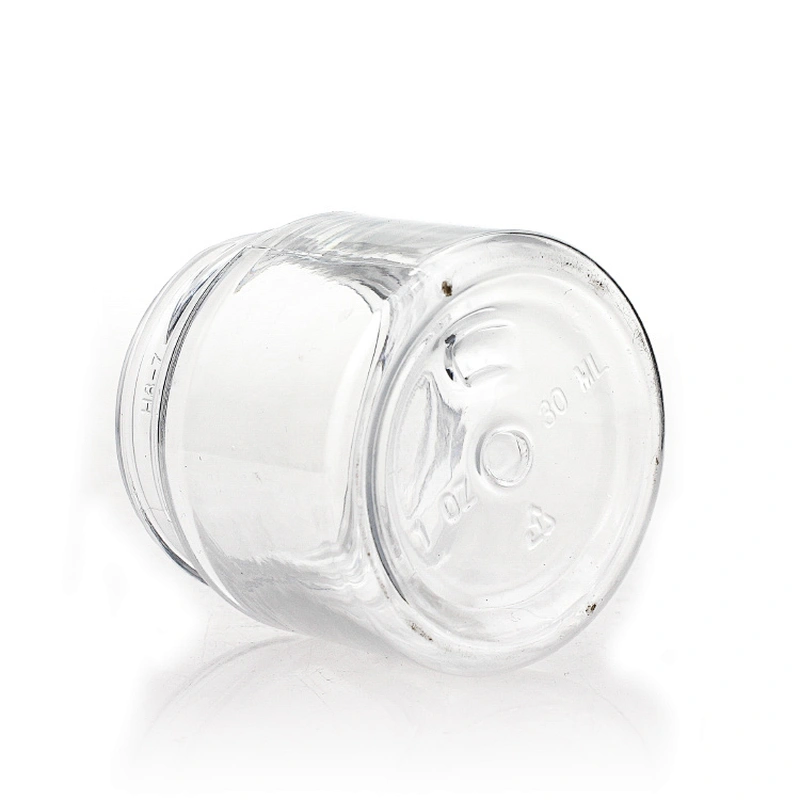 Wholesale Clear Makeup Packaging Container Plastic PET Cosmetic Cream Jars