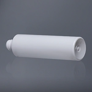 4oz 120ml Empty White Plastic PET Lotion Pump Bottle