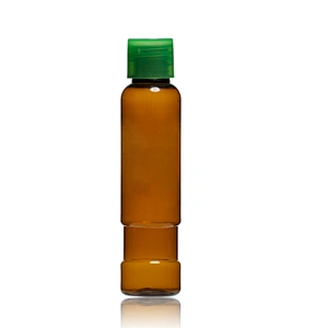 40ml Empty Amber Plastic PET Bottle with Screw Cap