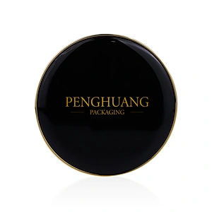 All Hours Cushion Compact Foundation Case Empty Round Pressed Compact Powder Case with Mirror