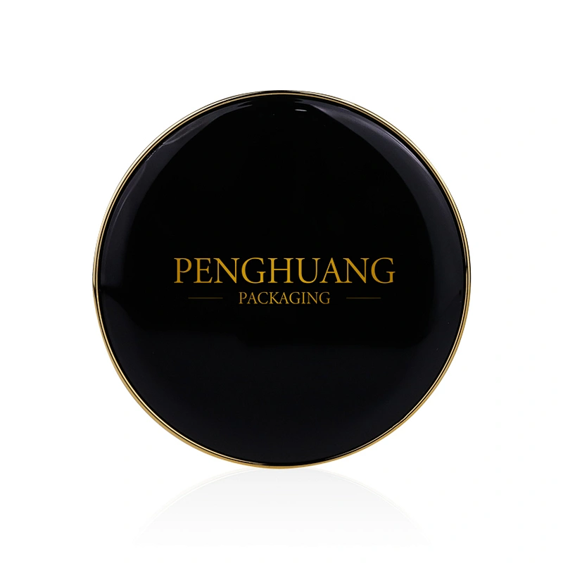 All Hours Cushion Compact Foundation Case Empty Round Pressed Compact Powder Case with Mirror