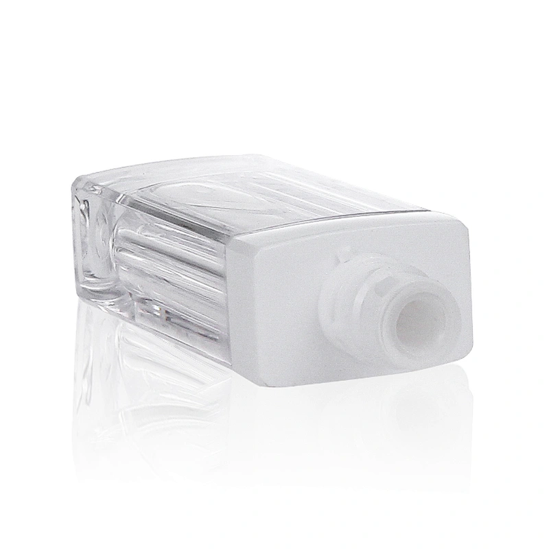 Luxury PETG Lip Gloss Tube 6.4ml  Packaging Cosmetic Container with Wands