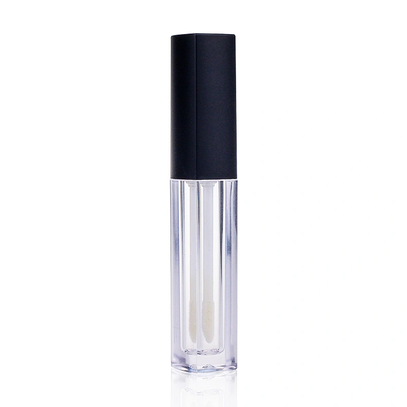 Private Label Empty Plastic Cosmetic Packaging Lip Gloss Tube 3.9ml Containers with Wands