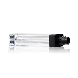 Luxury PETG Lip Gloss Tube Skin Care Packaging Cosmetic Container with Wands