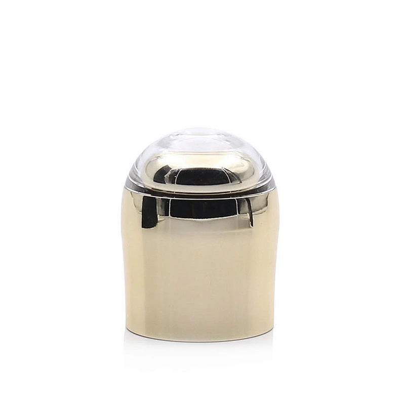 40ml luxury gold pump cover foundation glass bottle cosmetic lotion bottle gold cap packaging
