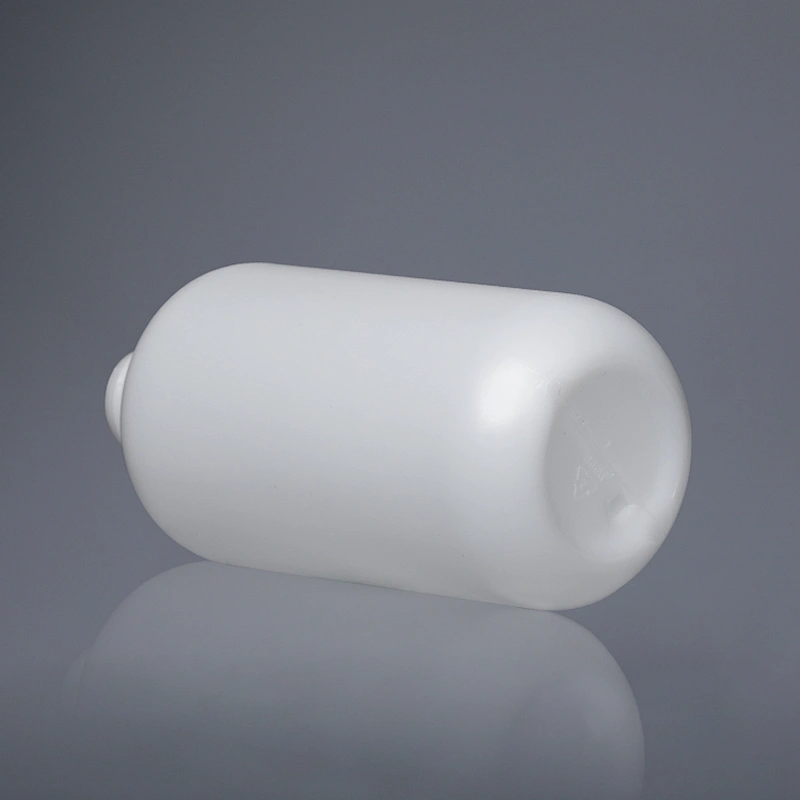 250ml Recycling White Empty Plastic Shampoo Bottle Packaging PET Plastic Alcohol Bottles Hand Wash Bottle pump Customized