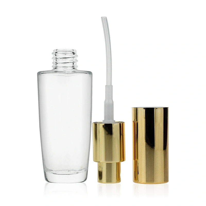 Wholesale Empty Face Serum Dropper Bottle Cosmetic Glass Bottle 40ml Eye Oil Dropper Bottle For Skincare Face Cream Lotion