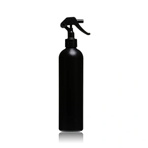 360ml Empty Black Plastic HDPE Pump Sprayer Bottle Lotion Pump Empty Bottle Plastic Pet Bottle Manufacturers